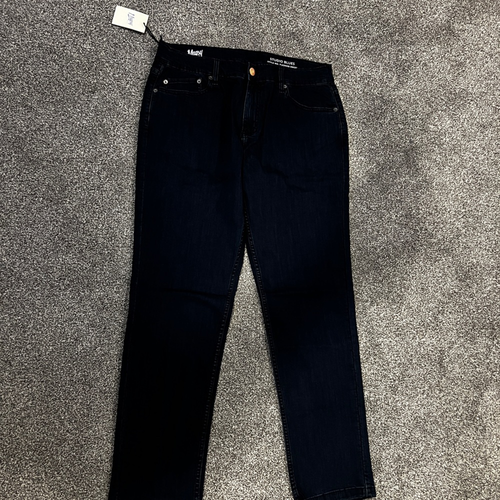 Mugsy Jeans Studio Blues 36x32 New With Tags